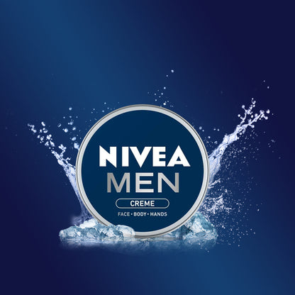 NIVEA Men Creme, Non Greasy Moisturizer, Cream for Face, Body & Hands