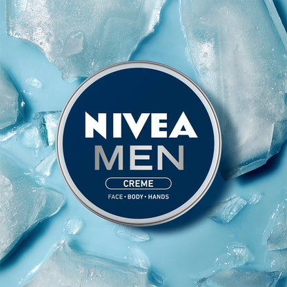 NIVEA Men Creme, Non Greasy Moisturizer, Cream for Face, Body & Hands