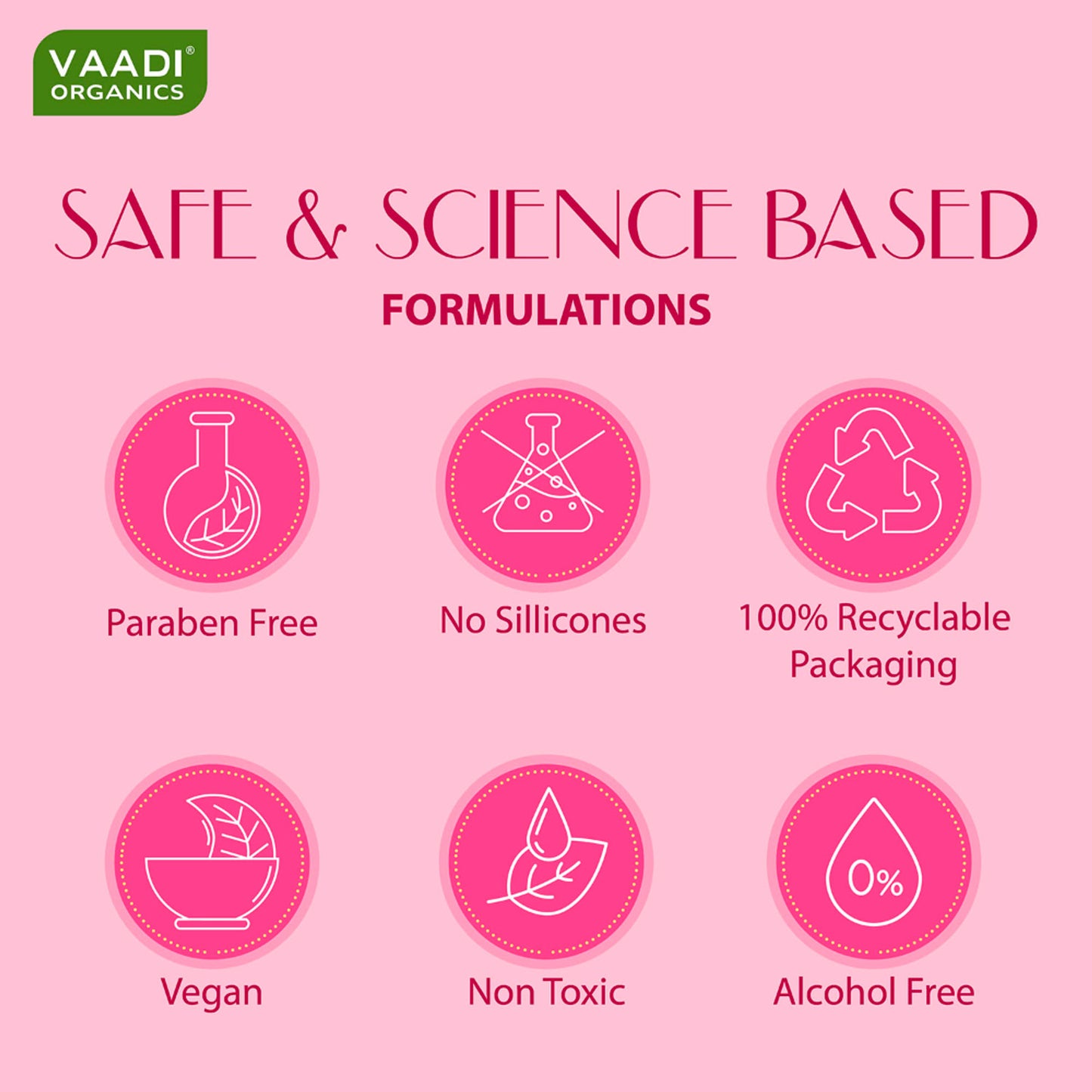 Vaadi Herbals Moisturising Lotion With Pink Rose Extract