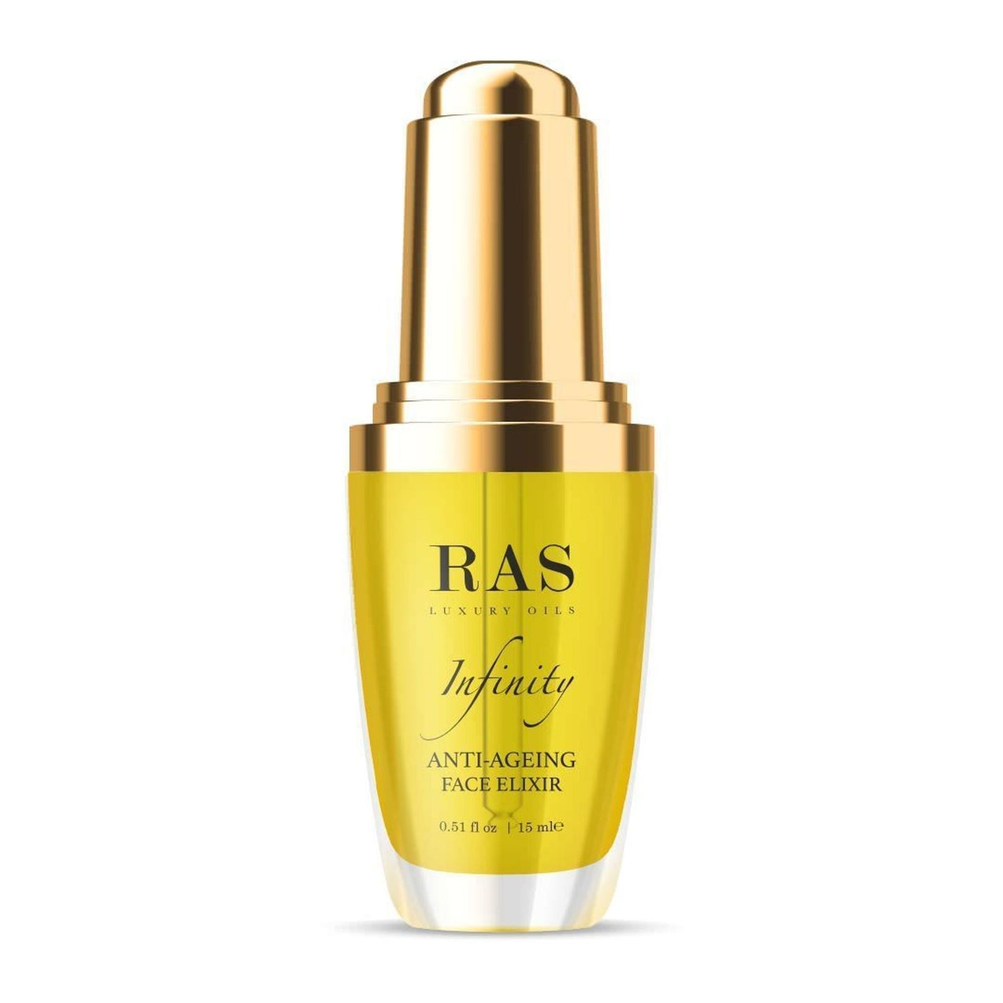 RAS Luxury Oils Infinity Anti - Ageing Face Elixir, Lightweight Serum With Vitamin C, A, B5