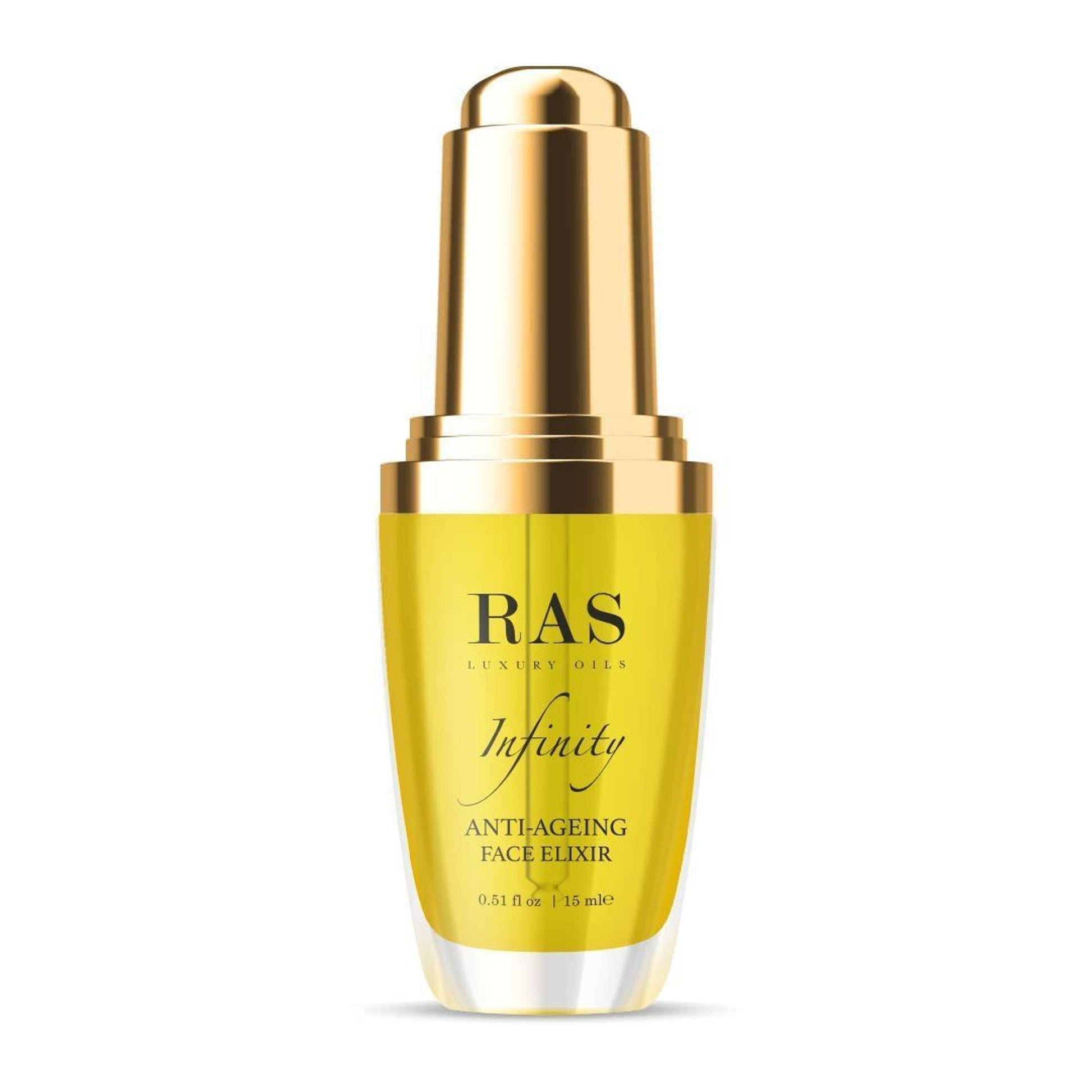 RAS Luxury Oils Infinity Anti - Ageing Face Elixir, Lightweight Serum With Vitamin C, A, B5