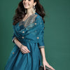 Dhiyona IE Ethnic Motifs Embroidered Kurta with Trousers & Dupatta