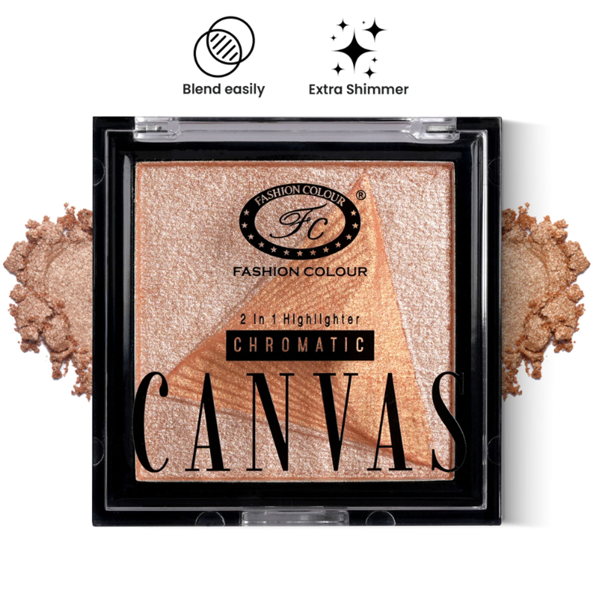 FASHION COLOUR Chromatic Canvas 2 In 1 Highlighter - Shade 03