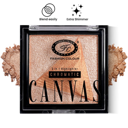 FASHION COLOUR Chromatic Canvas 2 In 1 Highlighter - Shade 03