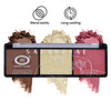 FASHION COLOUR Saranghae 3 In 1 Contour Highlighter Blusher Palette - Shade 01