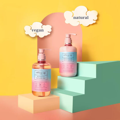 Natural Vibes Activated Shower Gel Body Wash
