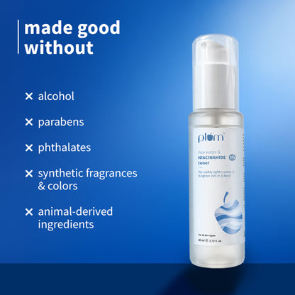 Plum 3% Niacinamide Alcohol-Free Toner With Rice Water