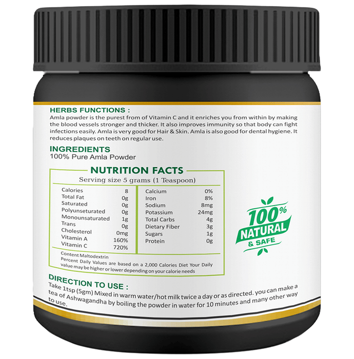 Sabates Amla Powder