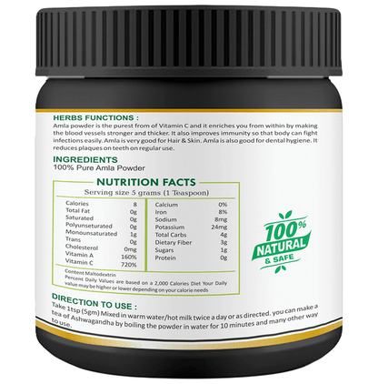 Sabates Amla Powder