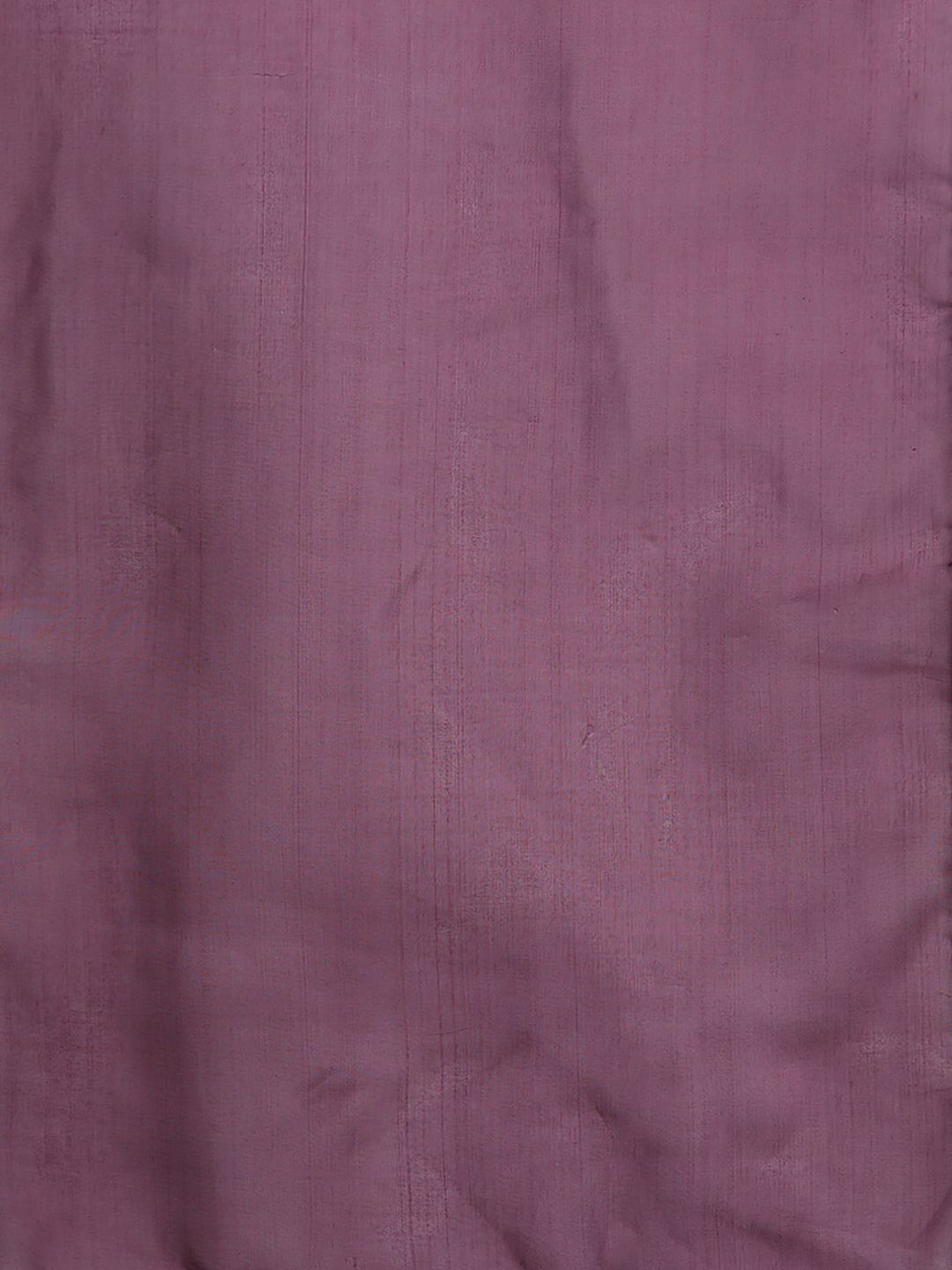 Indyancart IE Purple Embellished Keyhole Neck Kurta with Palazzos & Dupatta