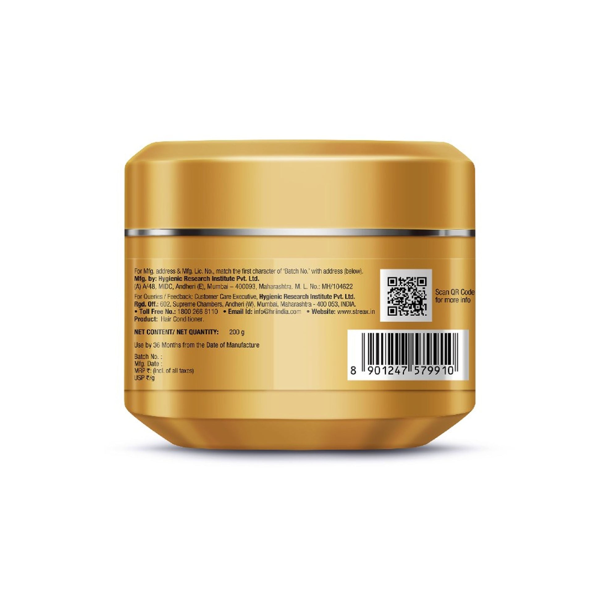 Streax Curl Hair Mask For Curly & Wavy Hair