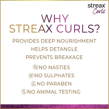 Streax Curl Hair Mask For Curly & Wavy Hair