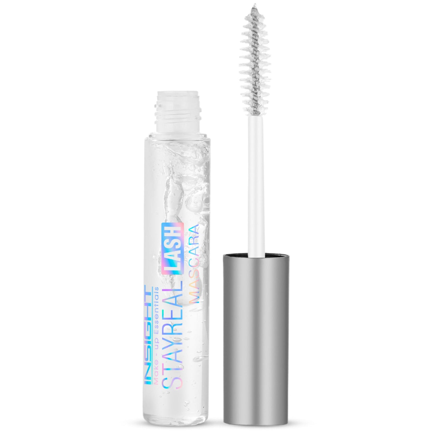 Insight Cosmetics Stay Real Transparent 2 In 1 Brow & Lash Mascara,Sweatproof Long Wear Formula - Transparent