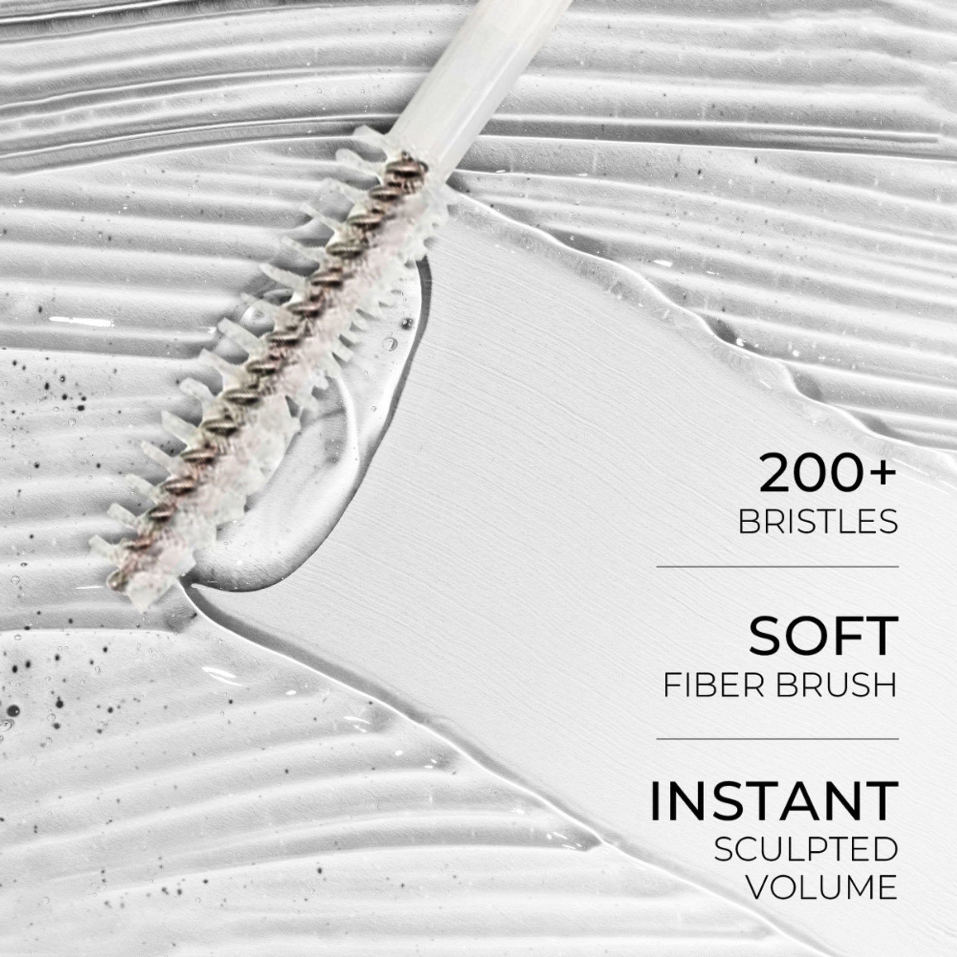 Insight Cosmetics Stay Real Transparent 2 In 1 Brow & Lash Mascara,Sweatproof Long Wear Formula - Transparent