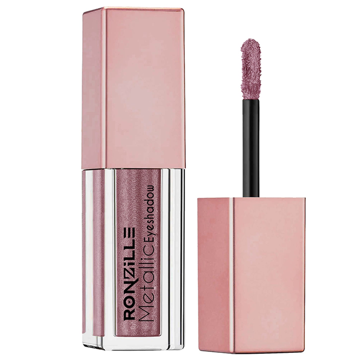 Ronzille Metallic Glitter Liquid Eye Shadow - Rose Gold