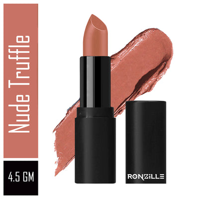 Ronzille One Touch Up HD Matte Lipstick - Nude Truffle