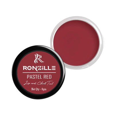 Ronzille Lip And Cheek Tint - Pastel Red