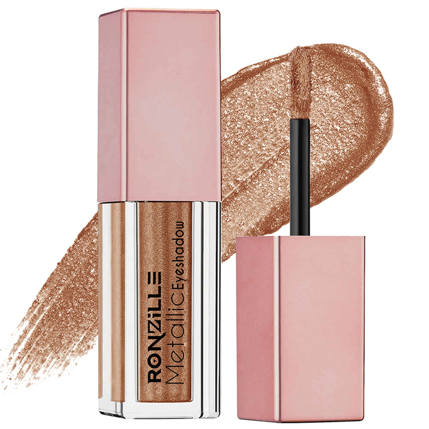 Ronzille Metallic Glitter Liquid Eye Shadow - Champagne