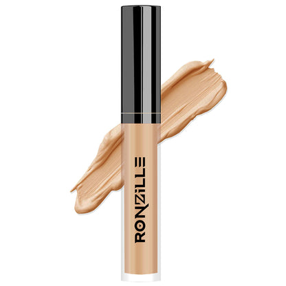 Ronzille Hd Finish Full Coverage Liquid Concealer - Corrector Orange 05 - Granola