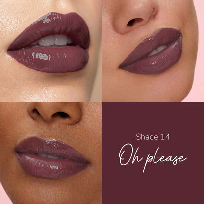 Mila Beauté Gloss Girl Lip Gloss with Fuller-Lip Effect & Extra Hydration - Oh Please