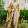 Dhiyona IE Ethnic Motifs Woven Design Straight Kurta With Trousers & Dupatta