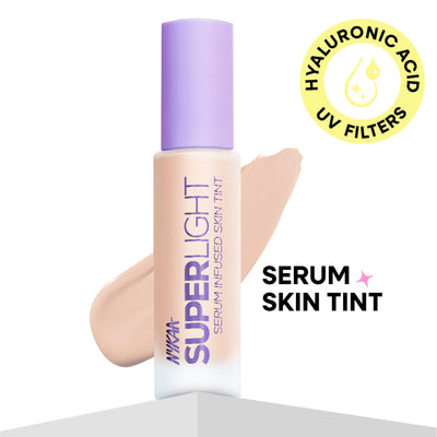 Nykaa Superlight Serum Matte Filter Finish Skin Tint Foundation - 300P
