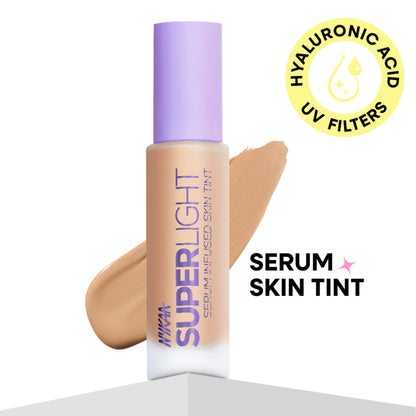 Nykaa Superlight Serum Matte Filter Finish Skin Tint Foundation - 325Y