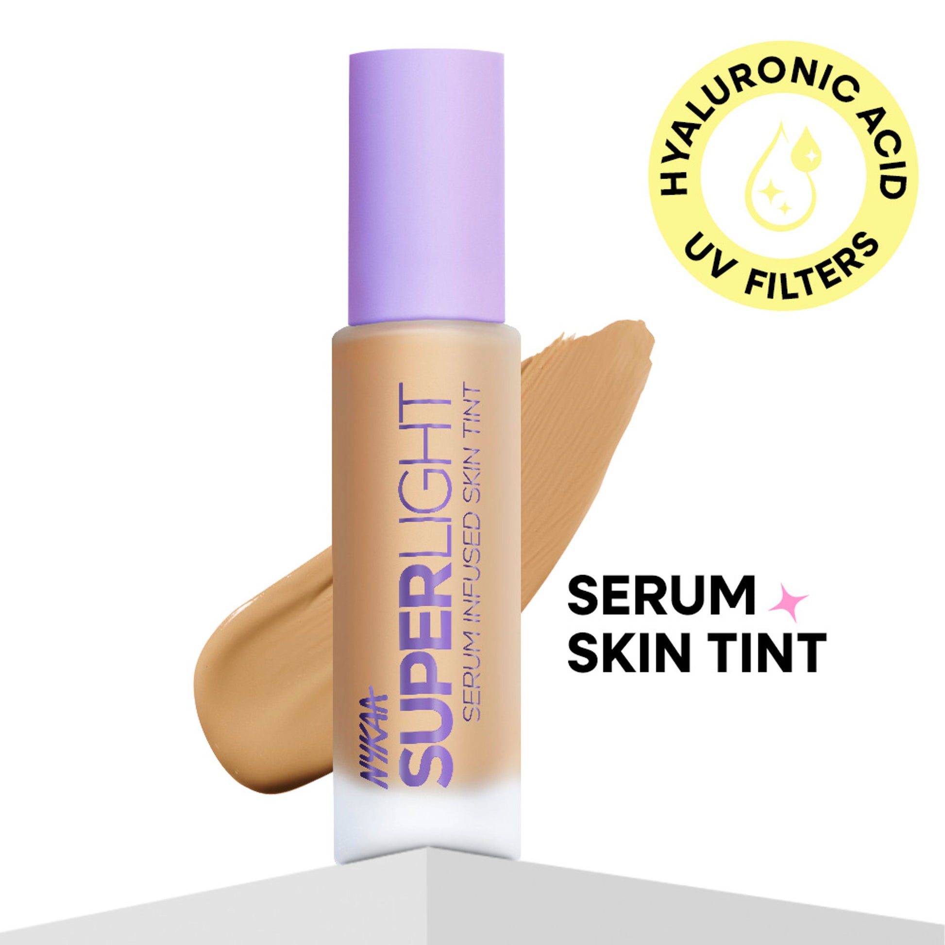 Nykaa Superlight Serum Matte Filter Finish Skin Tint Foundation - 330Y