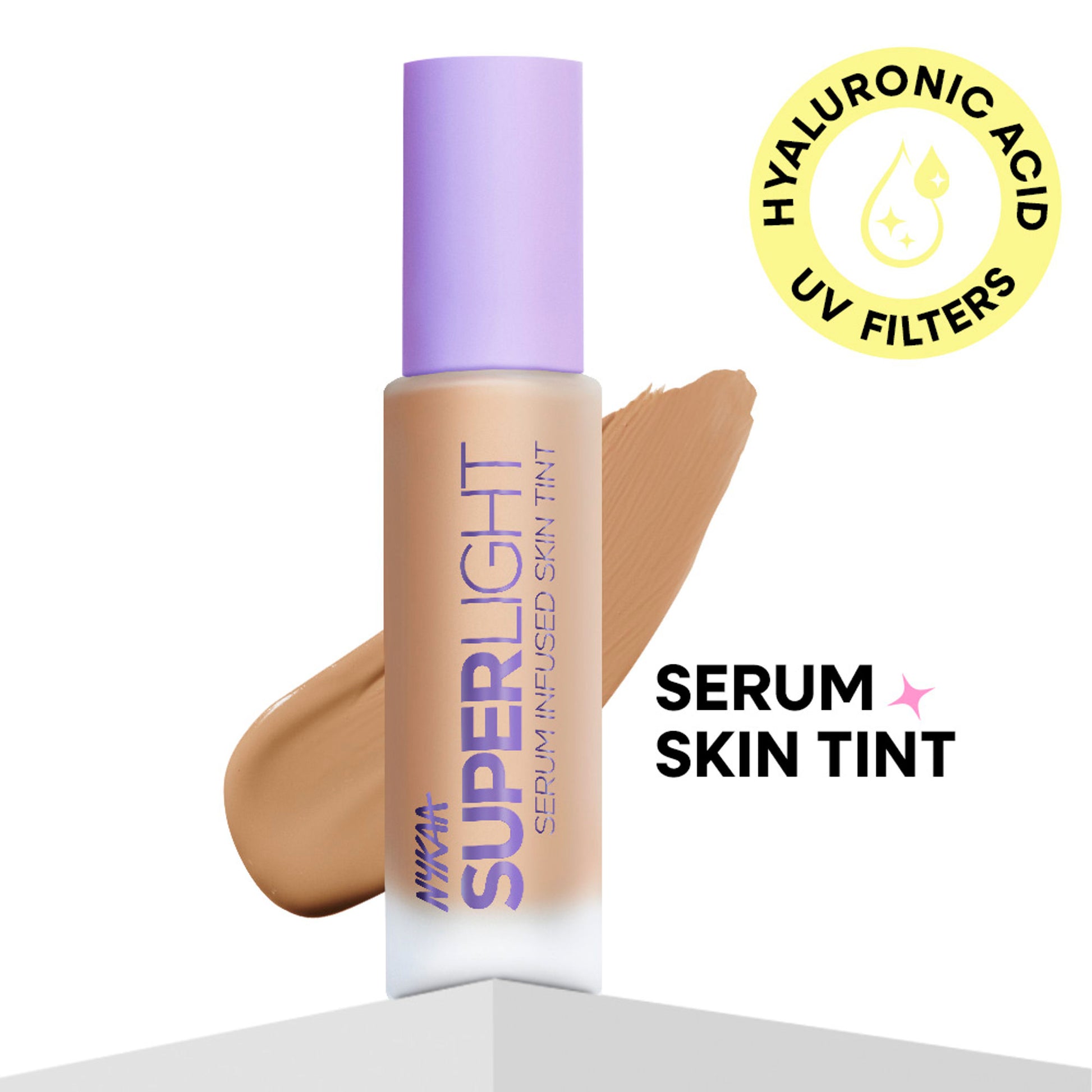 Nykaa Superlight Serum Matte Filter Finish Skin Tint Foundation - 335N