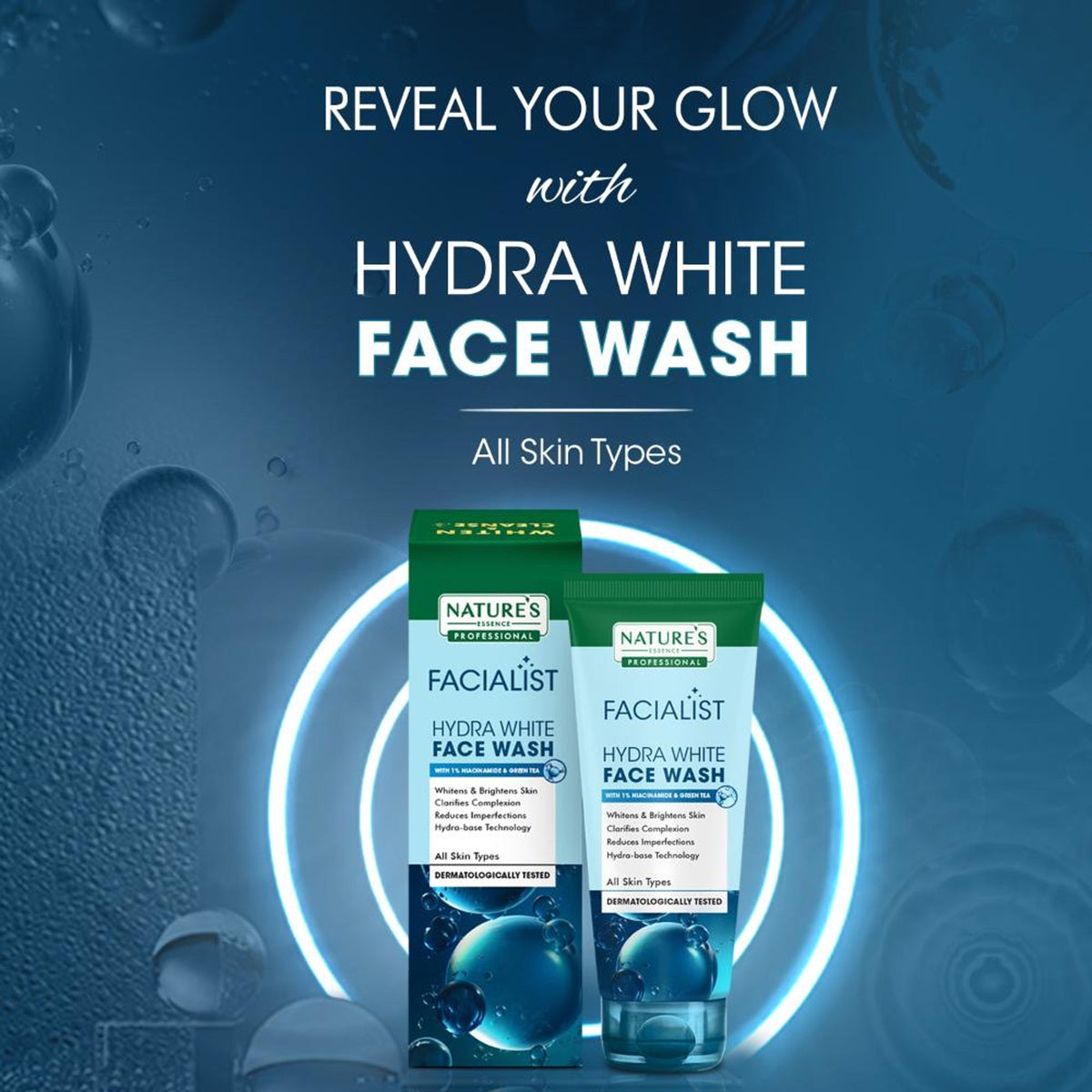 Nature's Essence Professional Hydra White Face Wash