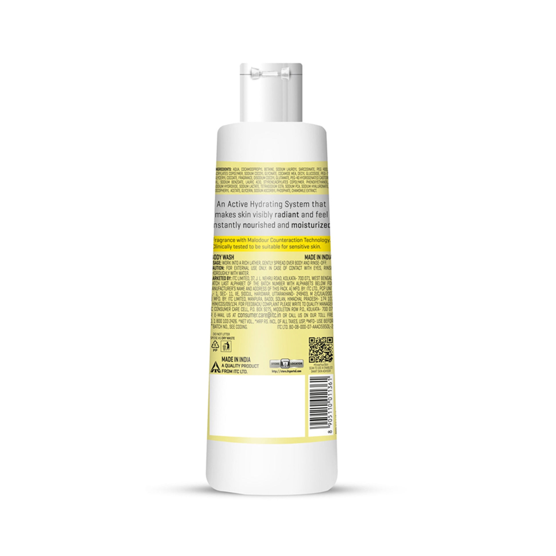 Dermafique Hydra Soft Nourishing Body Wash - 24 hr Moisture, Hyaluronic Acid & NMF