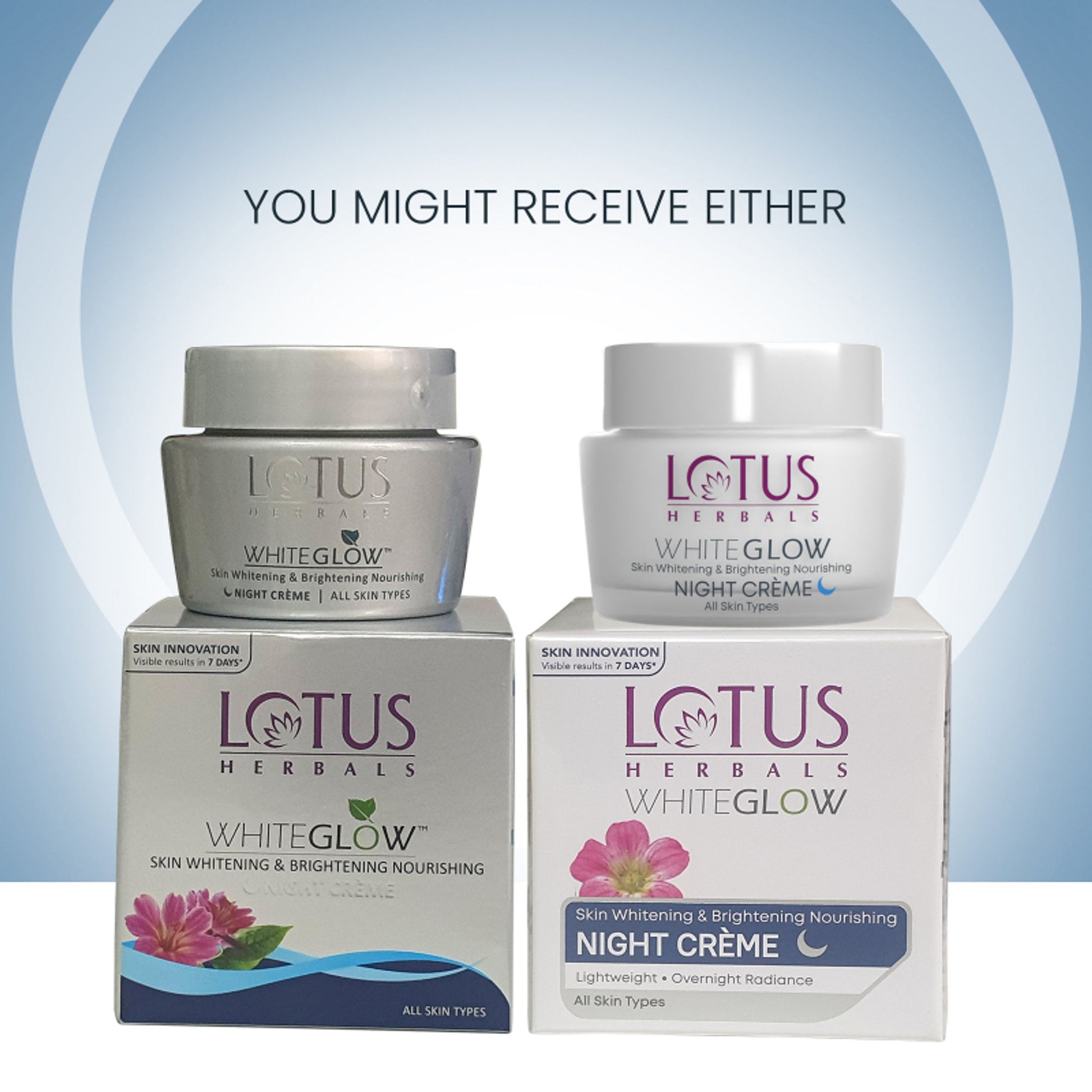 Lotus Herbals Whiteglow Skin Whitening & Brightening Nourishing Night Face Cream With Niacinamide