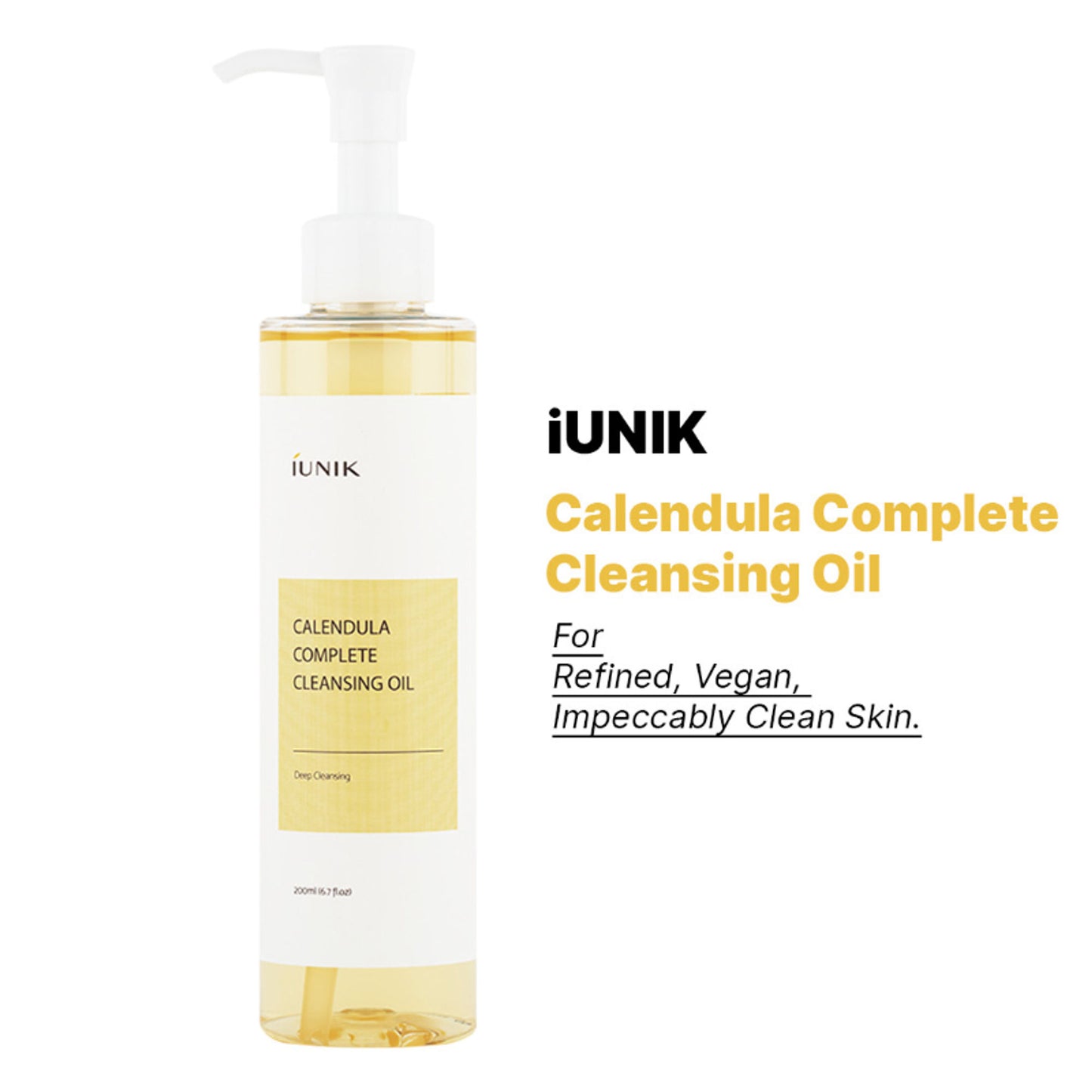 iUNIK Calendula Complete Cleansing Oil