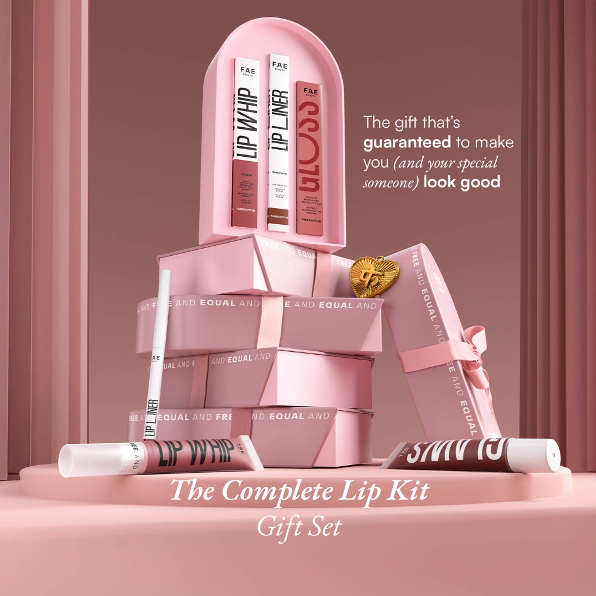 FAE Beauty The Complete Lip Kit - Gift Set