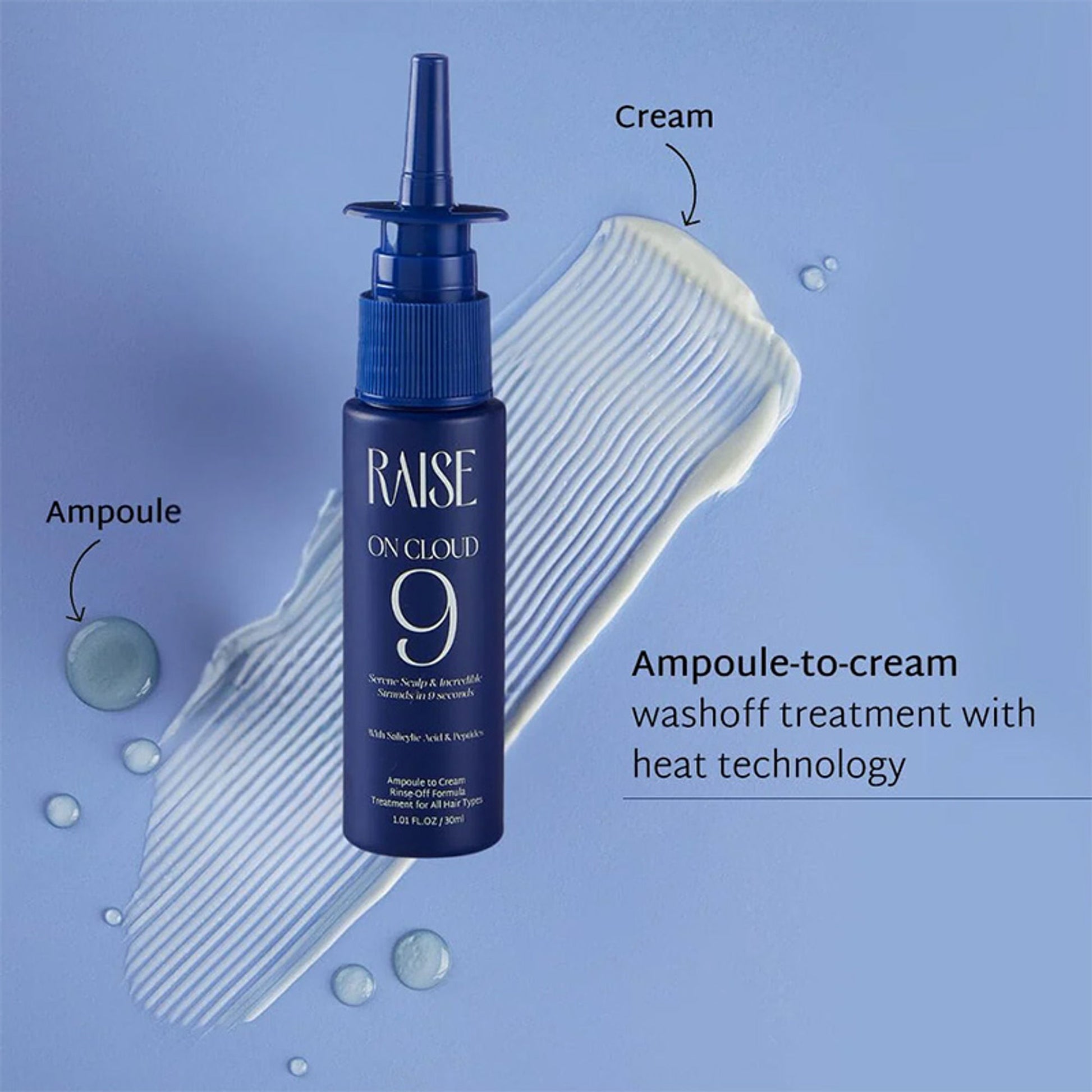 Raise On Cloud 9 Ampoule-to-Cream Wash Off Treatment