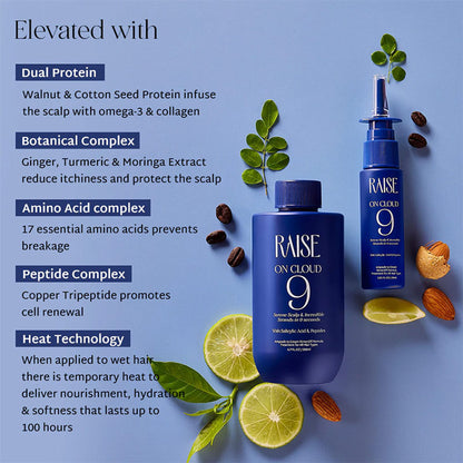 Raise On Cloud 9 Ampoule-to-Cream Wash Off Treatment