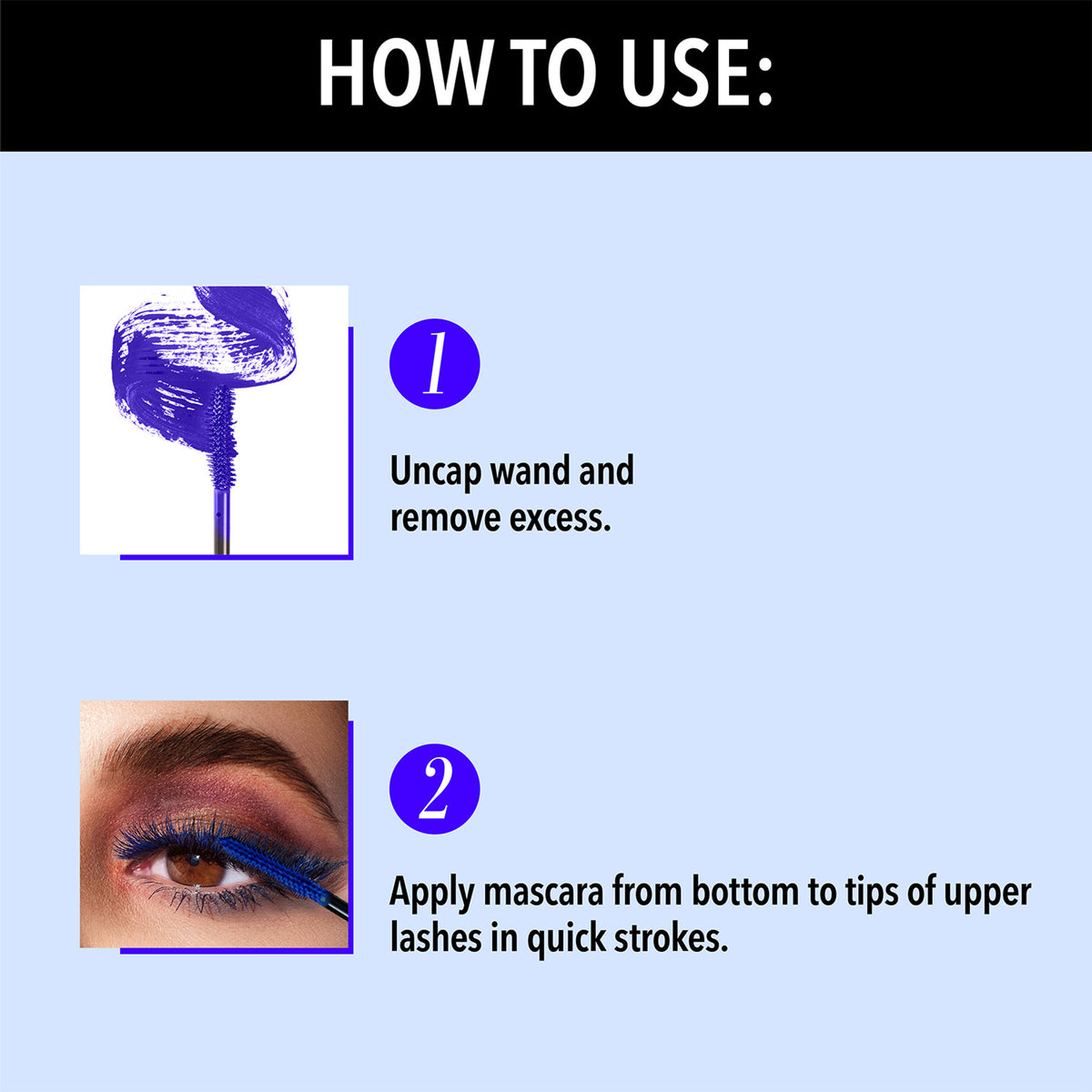 Blue Heaven Lash Twist Curling Mascara - Vibrant Blue