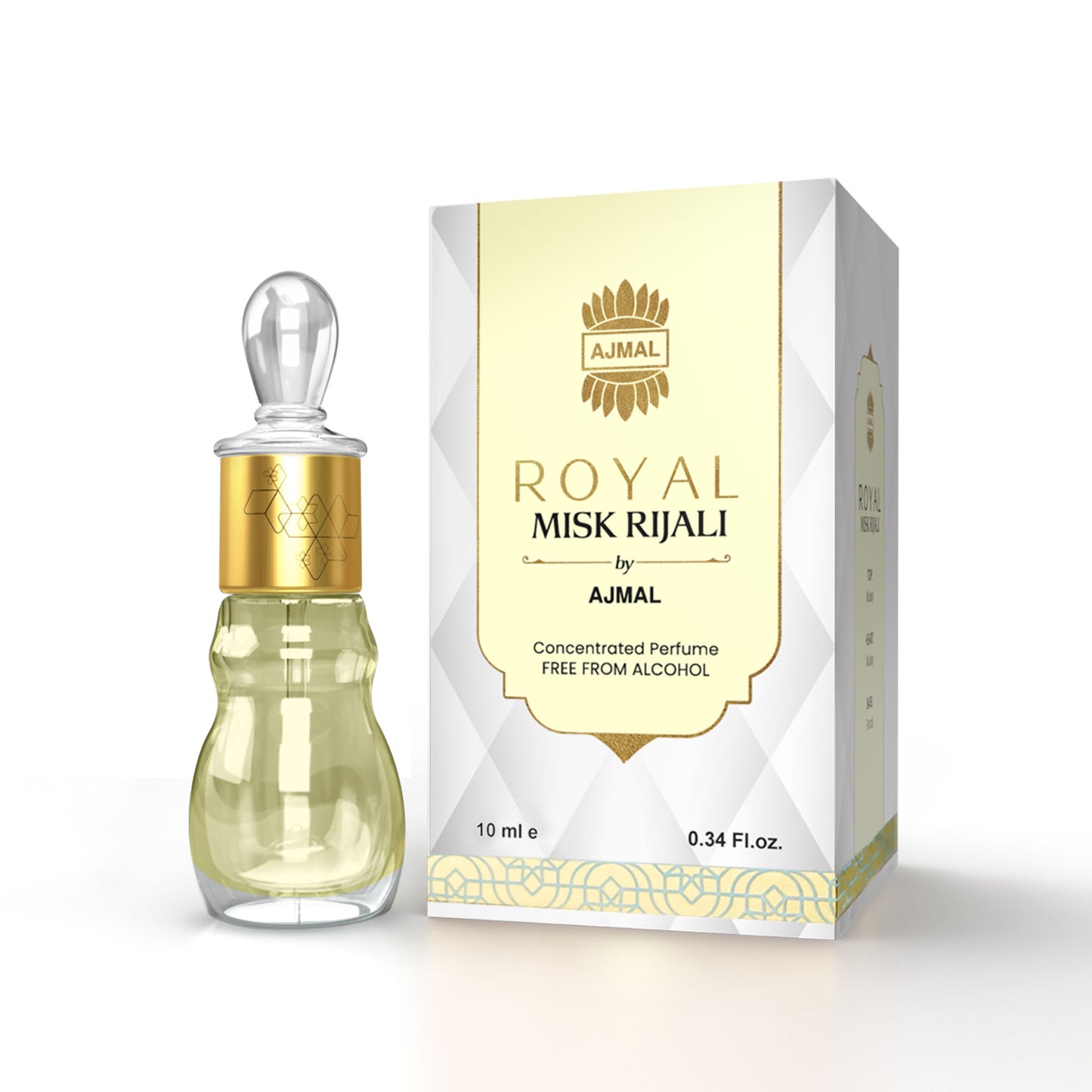 Ajmal India Royal Misk Rijali Attar For Unisex