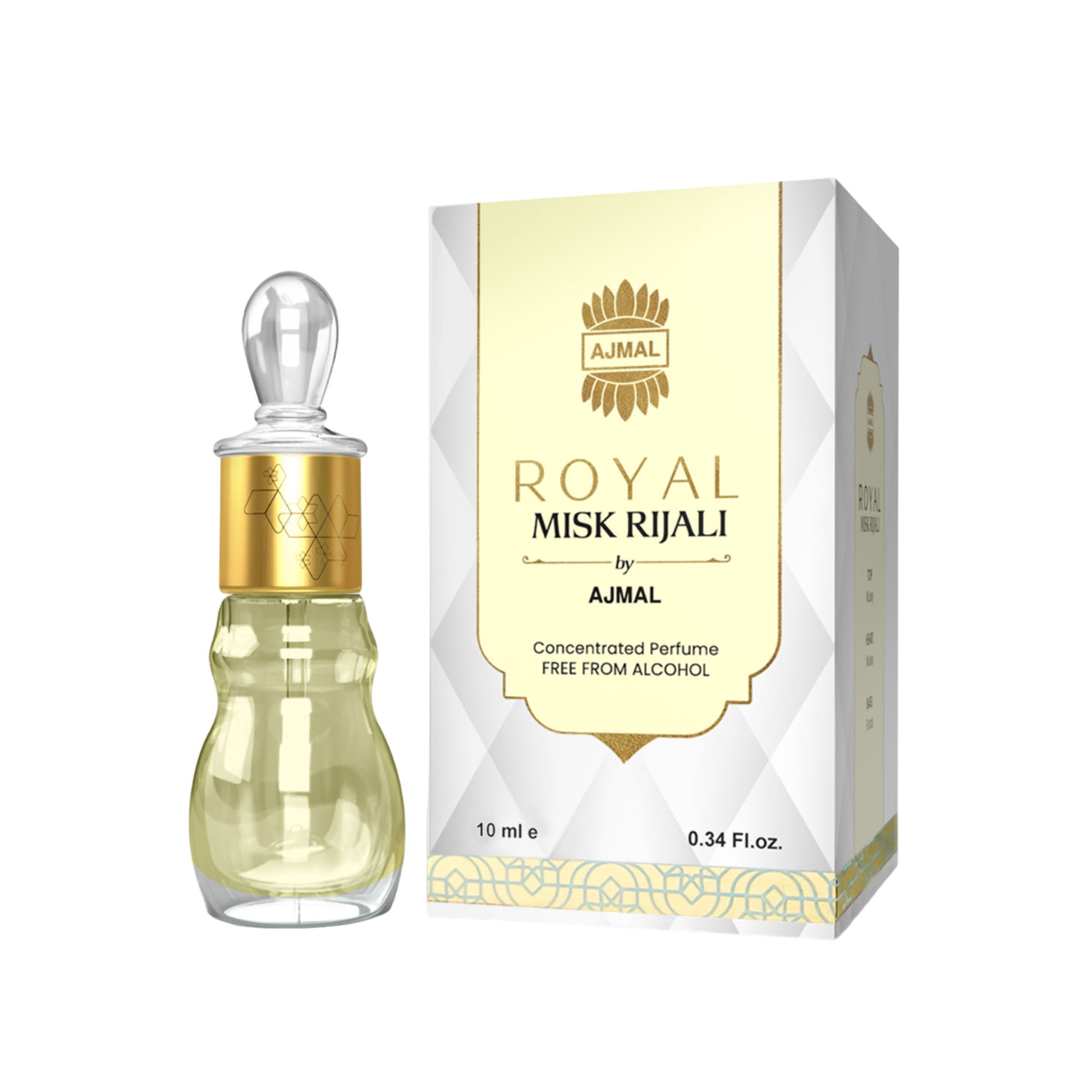 Ajmal India Royal Misk Rijali Attar For Unisex