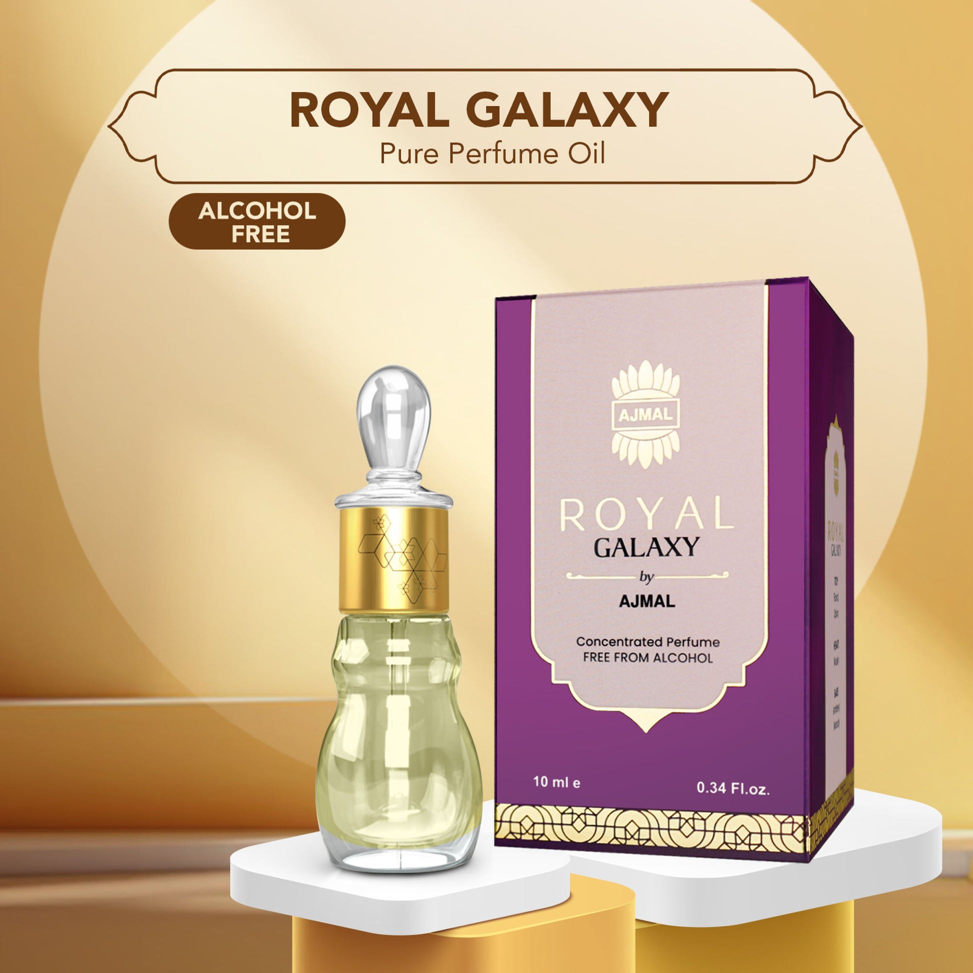 Ajmal India Royal Galaxy Attar For Unisex
