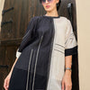Dhiyona IE Embroidered Kaftan Top With Trousers