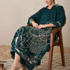 Dhiyona IE Printed Three-Quarter Sleeves Tunic With Palazzo