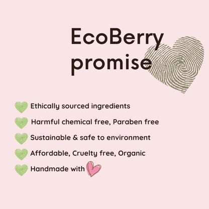 Ecoberry Damask Rose Face Wash Powder