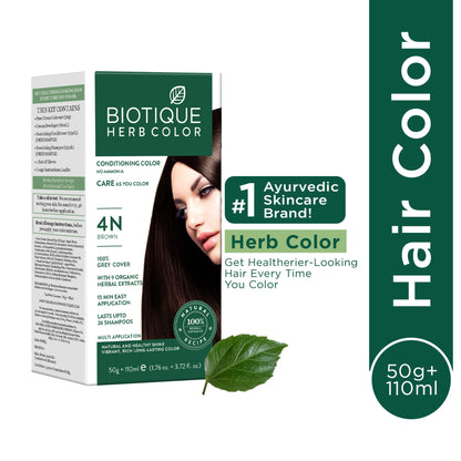 Biotique Herbcolor Hair Color - Brown
