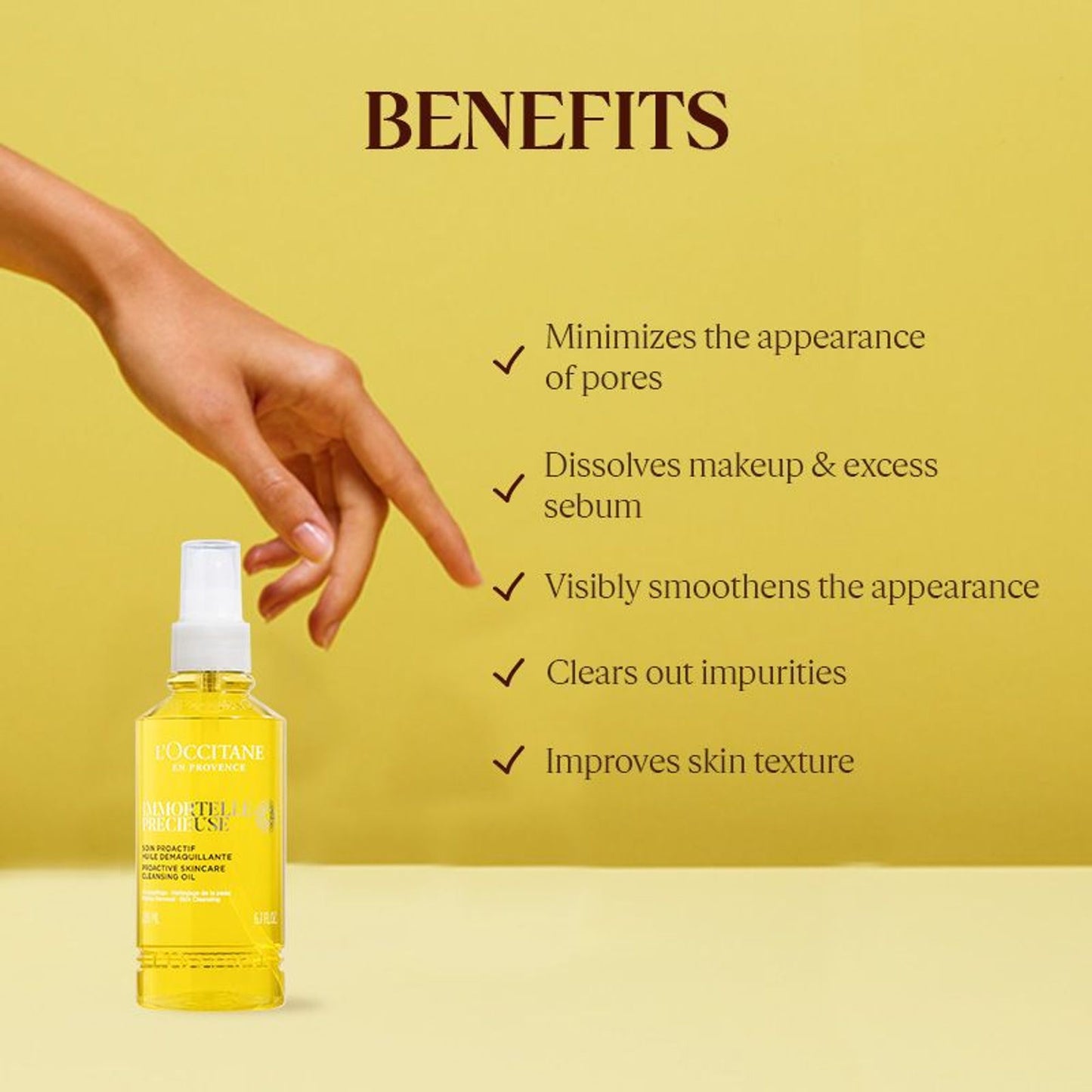 L'Occitane Immortelle Precious Cleansing Oil - Makeup Remover