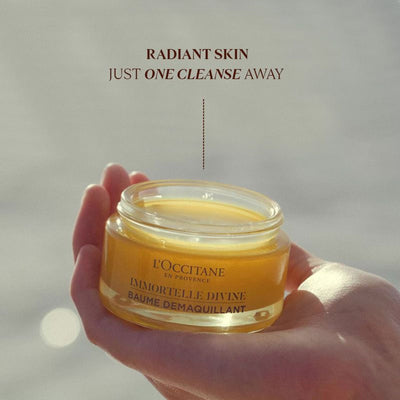 L'Occitane Immortelle Divine Cleansing Balm - Makeup Remover