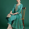 Dhiyona IE Ethnic Motifs Yoke Design Thread Work Kurta With Trousers & Dupatta