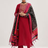Dhiyona VA Women'sEthnic Motifs Yoke Design Straight Kurta & Trousers With Dupatta