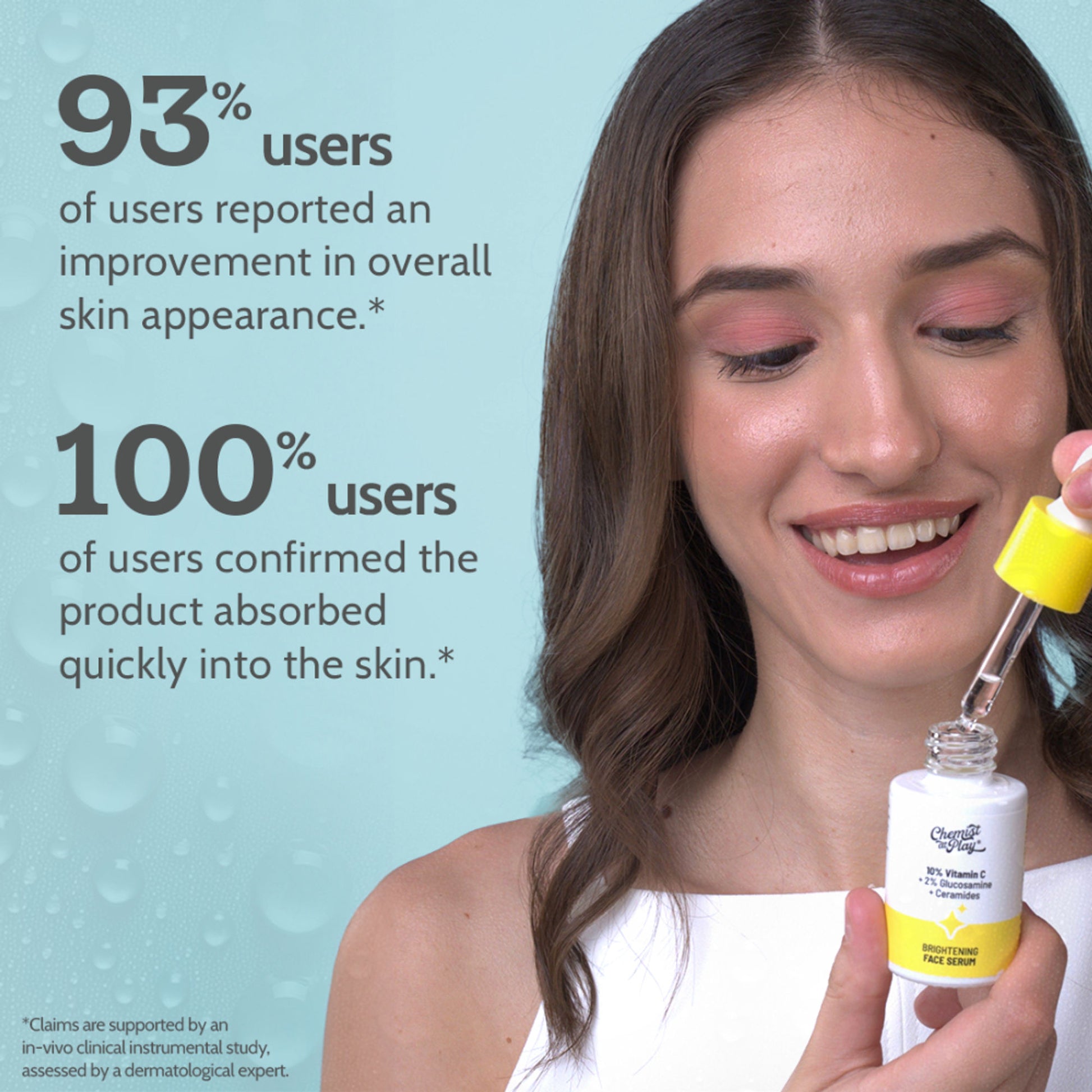 Chemist at Play 10% Vitamin C Face Serum Brightens Skin Treats Dark Spots & Hyperpigmentation