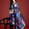 Dhiyona IE Floral Printed Sequinned Kurta With Trousers & Dupatta